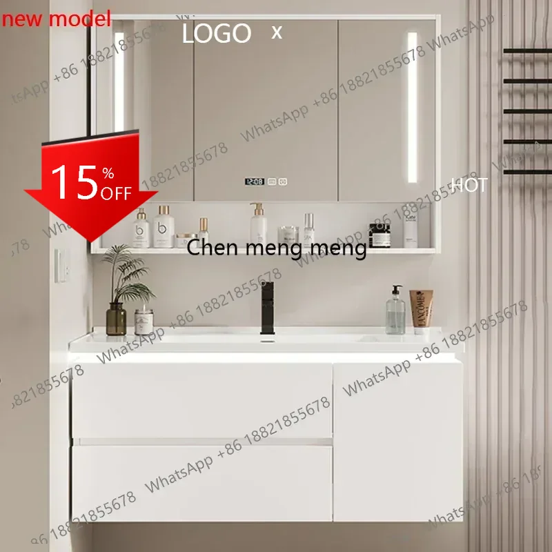 Home Bathroom Vanity Combo - Asmt49 Lemari Kamar Mandi Keramik Terintegrasi,