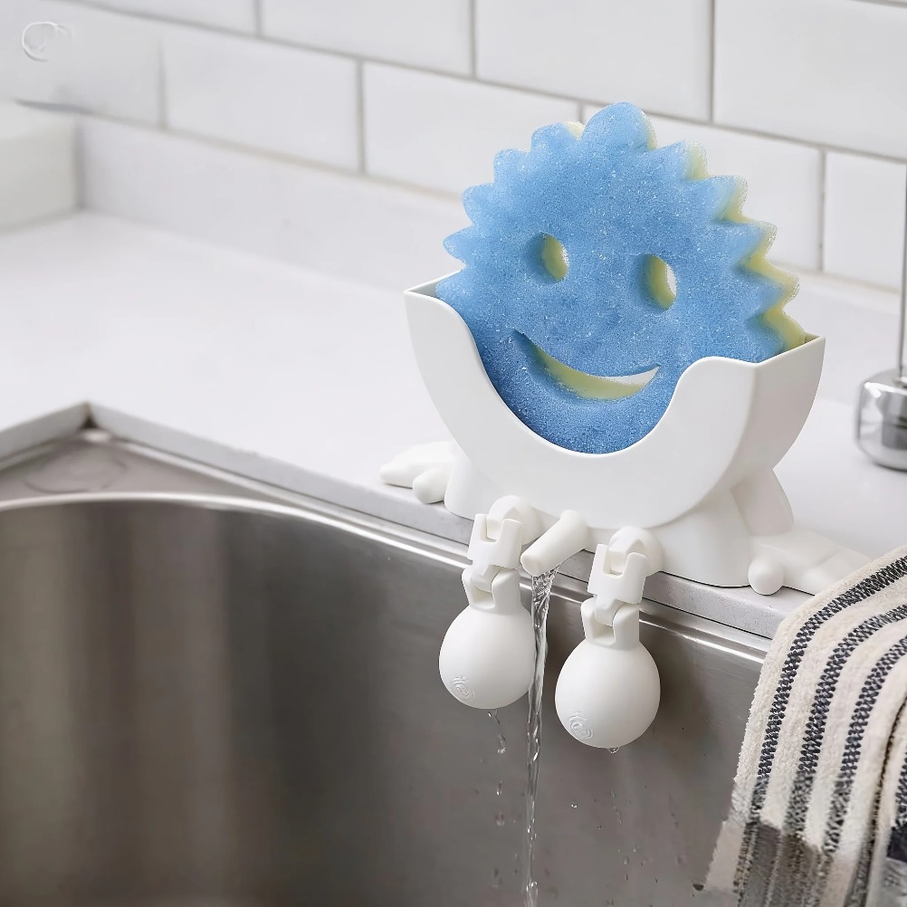 Home Bathroom Organizer - Tempat Sabun & Spons yang Dapat