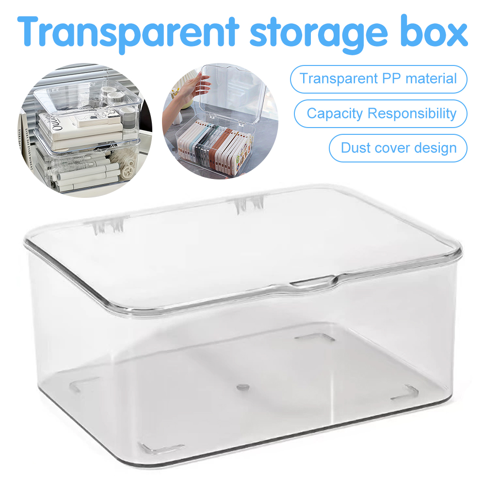 Home Essentials Bathroom Storage - Organizer Casing Ponsel Akrilik Transparan dengan