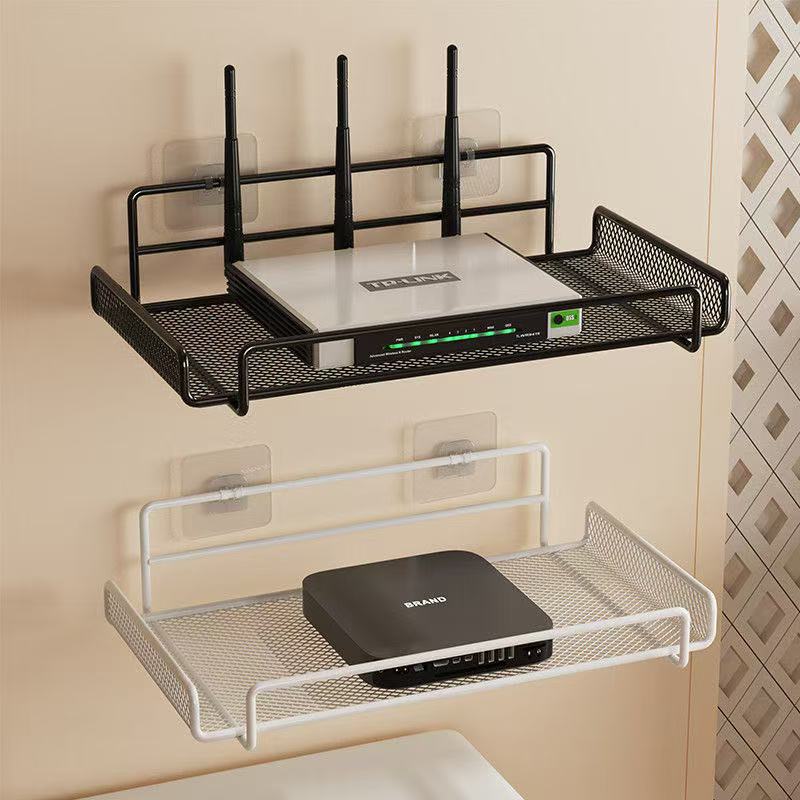 Home Bathroom Organizer - Rak Penyimpanan Router Jaringan WiFi dari