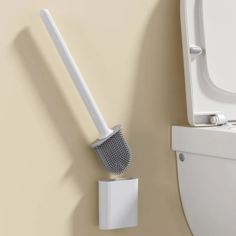 Plunger Toilet - Sikat Toilet Bulu Lembut Tahan Air,