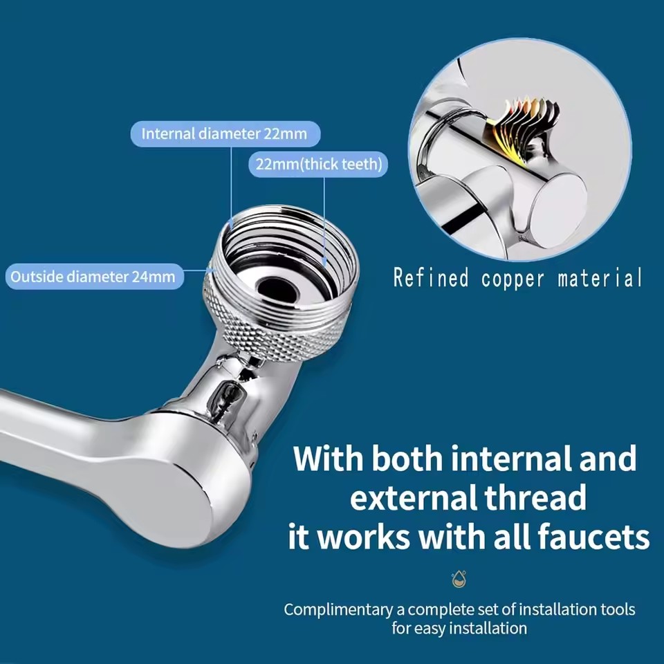Extender Faucet Universal Loga - Basin Mixer Tap ulasan dan harga