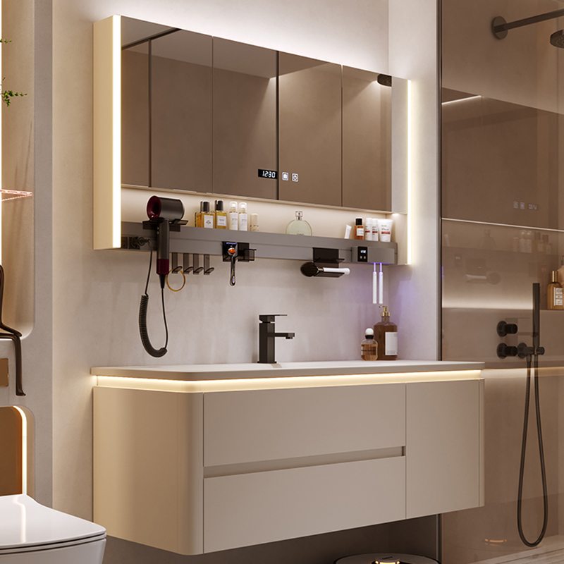 Lemari Kamar Mandi Sederhana M - Home Bathroom Vanity Combo ulasan dan harga