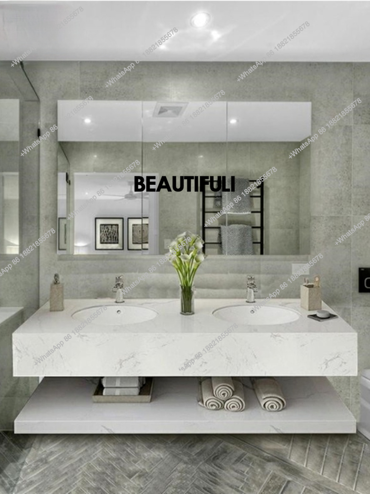 kamar mandi mewah modern yang  - Home Bathroom Vanity Combo ulasan dan harga