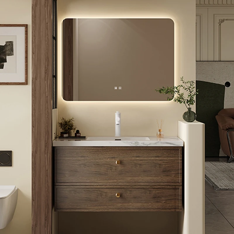 Lemari Kamar Mandi dengan Rak  - Home Bathroom Vanity Combo ulasan dan harga