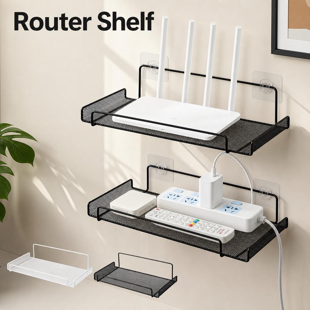 Rak Router Dinding Stainless S - Home Bathroom Organizer ulasan dan harga
